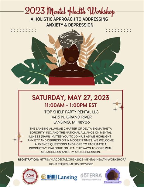 2023 Mental Health Workshop Lansing Alumnae Chapter 2023 Mental Health Workshop Lansing Alumnae Chapter