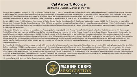 2024 Information Awards Recipients Marine Corps Association 2024 Information Awards Recipients Marine Corps Association