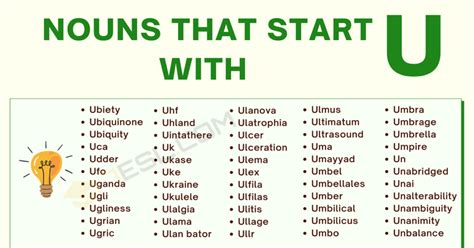 220 Nouns That Start With U In English 7Esl 220 Nouns That Start With U In English 7Esl