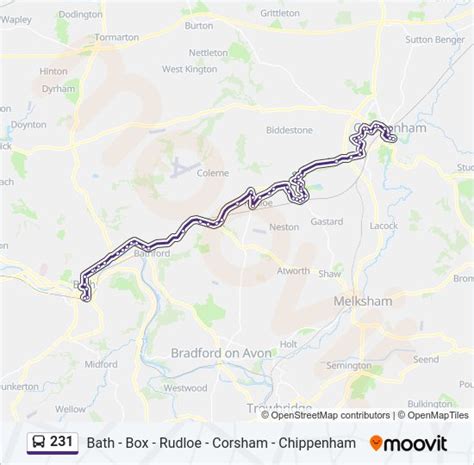 231 Route Schedules Stops Maps Bath City Centre Updated 231 Route Schedules Stops Maps Bath City Centre Updated
