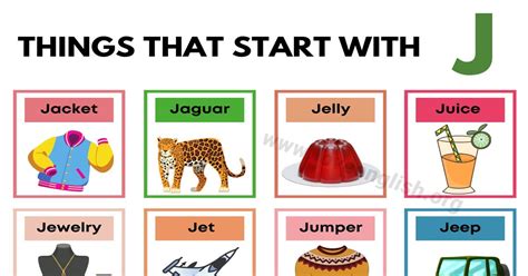 28 Examples Of Things That Start With J Love English 28 Examples Of Things That Start With J Love English