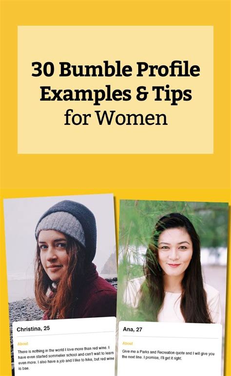 30 Bumble Profile Examples For Women Bio Tips Funny Dating Memes 30 Bumble Profile Examples For Women Bio Tips Funny Dating Memes