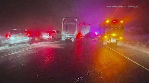 30 Car Crash Closes Eastbound I 90 Near Ellensburg For 8 Hours King5 Com 30 Car Crash Closes Eastbound I 90 Near Ellensburg For 8 Hours King5 Com