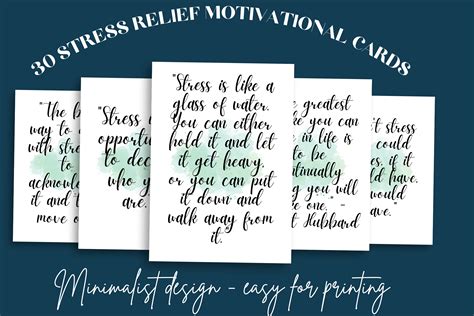 30 Stress Relief Motivational Cards Graphic By Divine Digital Creations 30 Stress Relief Motivational Cards Graphic By Divine Digital Creations