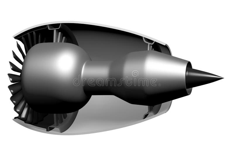3D Jet Engine Side View Stock Illustration Illustration Of Engine 3D Jet Engine Side View Stock Illustration Illustration Of Engine