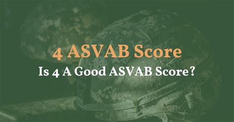 4 Asvab Score Is 4 A Good Asvab Score Asvab Prep 4 Asvab Score Is 4 A Good Asvab Score Asvab Prep