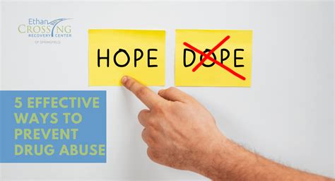 5 Effective Ways To Prevent Drug Abuse Ethan Crossing 5 Effective Ways To Prevent Drug Abuse Ethan Crossing
