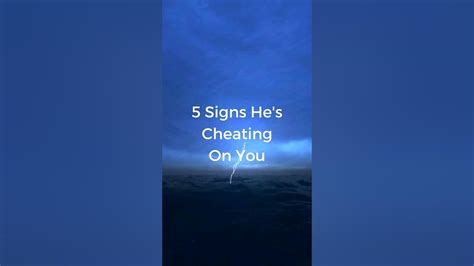 5 Signs He S Cheating On You Love Lovefacts Youtube 5 Signs He S Cheating On You Love Lovefacts Youtube