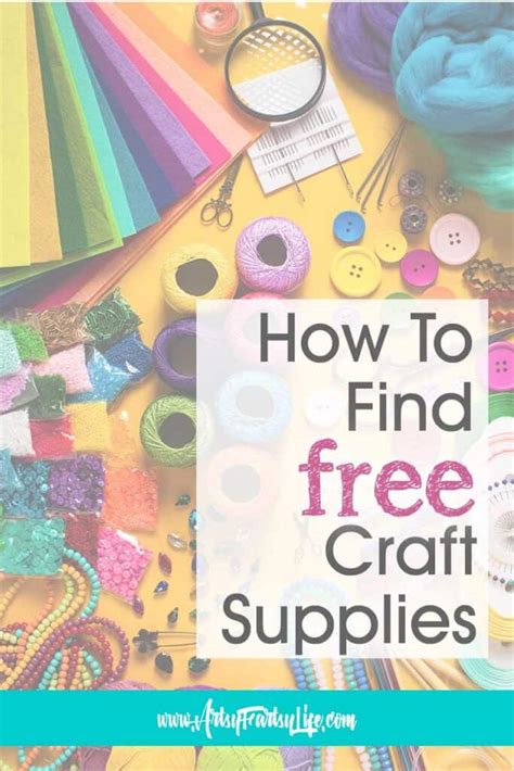 5 Ways To Find Free Adult Crafts Supplies Artsy Fartsy Life 5 Ways To Find Free Adult Crafts Supplies Artsy Fartsy Life