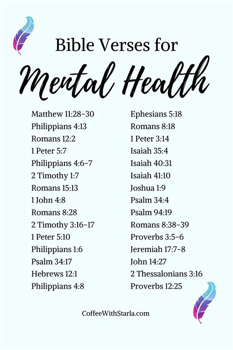 53 Bible Verses For Mental Health Illness And Healing