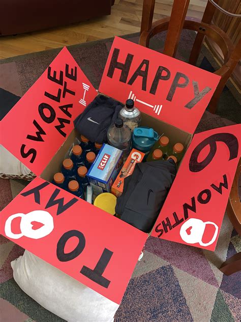 6 Month Anniversary Present Idea For Boyfriend Who Loves To Workout 6 Month Anniversary Present Idea For Boyfriend Who Loves To Workout