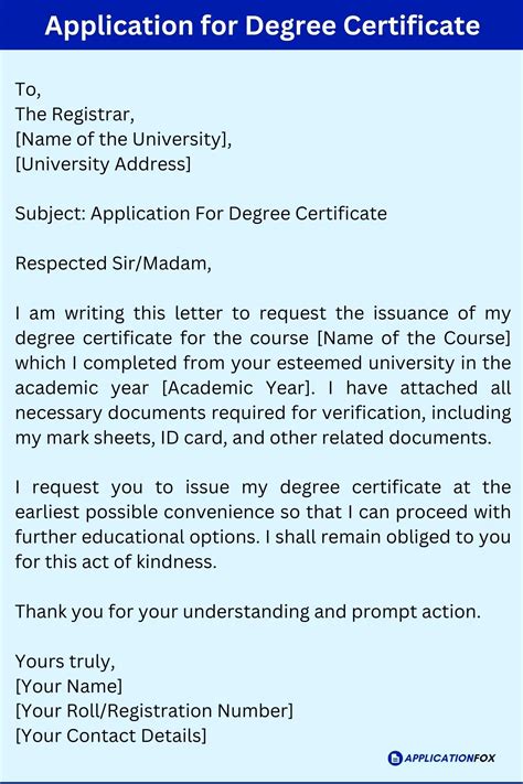 7 Samples Request Letter For Degree Certificate 7 Samples Request Letter For Degree Certificate