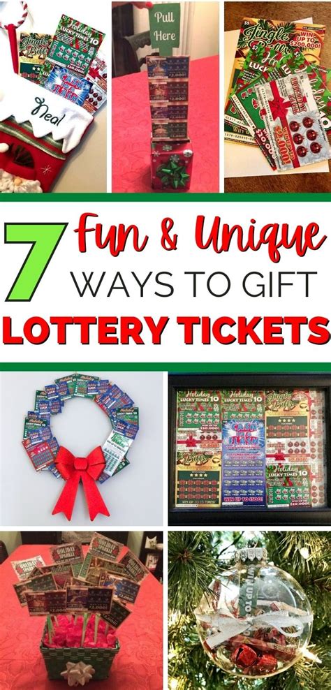 7 Ways To Gift Lottery Tickets Lottery Ticket Gift Diy Christmas 7 Ways To Gift Lottery Tickets Lottery Ticket Gift Diy Christmas