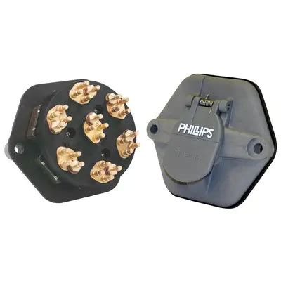 73588 Phillips 7 Way Socket 28 Pin Without Breakers Imperial Supplies 73588 Phillips 7 Way Socket 28 Pin Without Breakers Imperial Supplies
