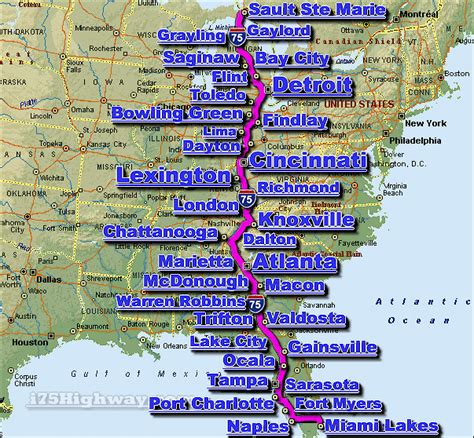 Exploring the 75 Route