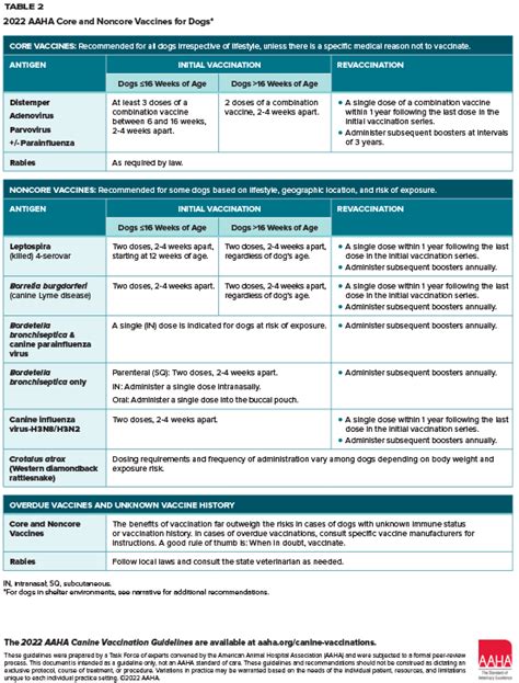 5 Aaha Vaccine Tips