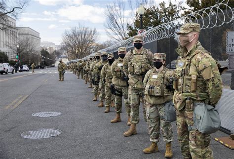 About 5 000 Guard Troops To Stay In D C Through Mid March Air About 5 000 Guard Troops To Stay In D C Through Mid March Air