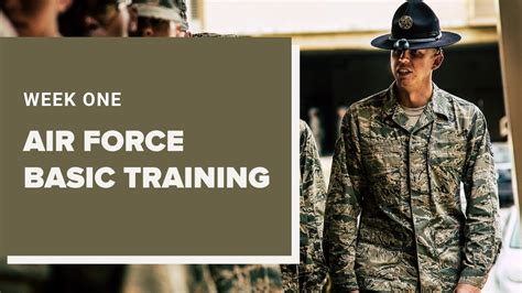 Air Force Basic Training Week One Youtube Air Force Basic Training Week One Youtube