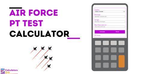 Air Force Pt Test Calculator Online Air Force Pt Test Calculator Online
