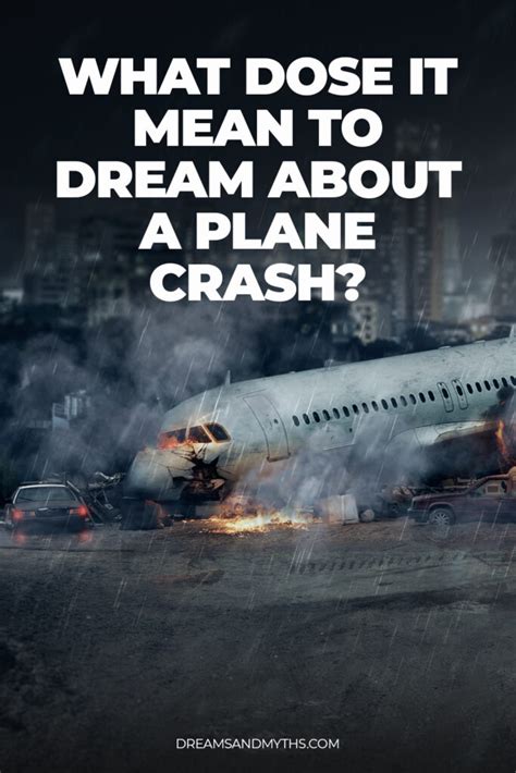 Airplane Crash In Dream