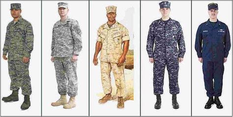 All Branches Of Military Uniforms