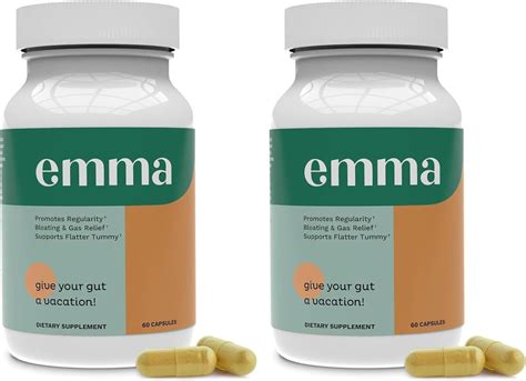 Amazon Com Xikro Emma Gut Health Gas And Bloating Relief Amazon Com Xikro Emma Gut Health Gas And Bloating Relief
