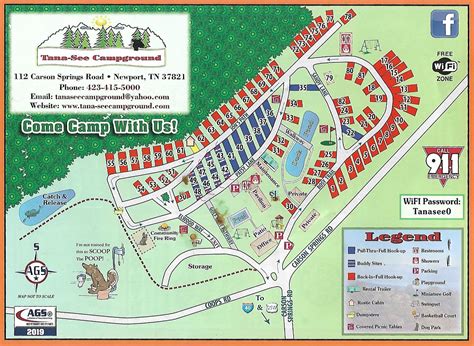 Amenities Tana See Campground Amenities Tana See Campground