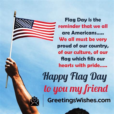 American Flag Message