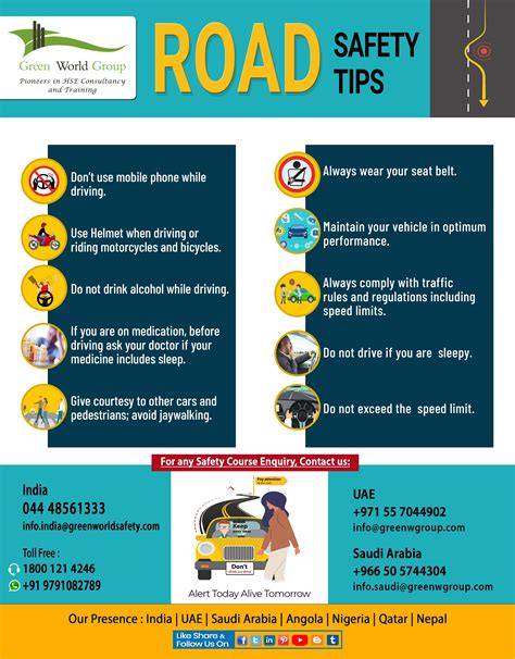 An Advertisement For Road Safety Tips An Advertisement For Road Safety Tips