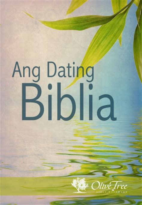 Ang Dating Biblia Adb1905 Olive Tree Bible Software Ang Dating Biblia Adb1905 Olive Tree Bible Software
