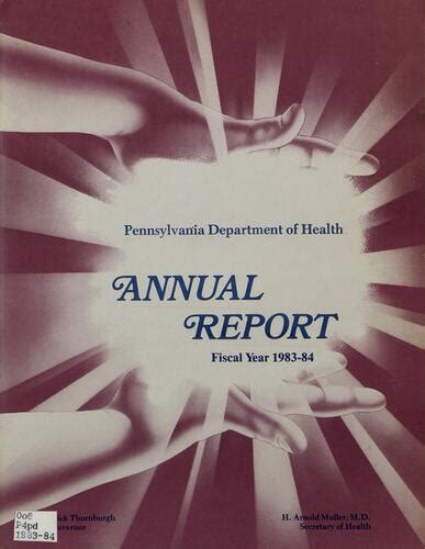 Annual Report Pennsylvania Department Of Health Historic Pittsburgh Annual Report Pennsylvania Department Of Health Historic Pittsburgh