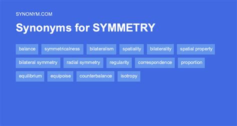 Another Word For Symmetrical