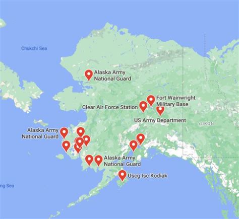 Army Bases In Alaska Map