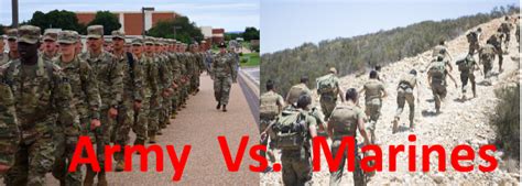 Army Infantry Vs Marines