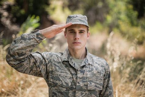 Army Man Suluting