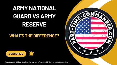 Army National Guard Vs Reserve