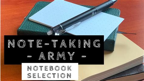 Army Note Taking Introduction Youtube Army Note Taking Introduction Youtube