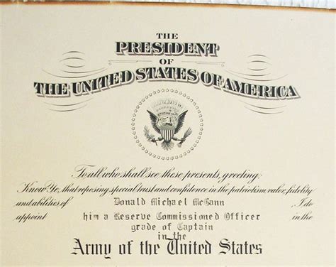 Army Reserve Commissioned Officer