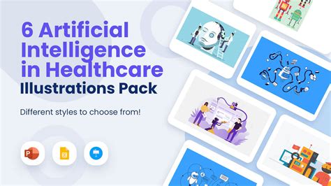 Artificial Intelligence In Healthcare Illustrations Powerpoint Template Artificial Intelligence In Healthcare Illustrations Powerpoint Template