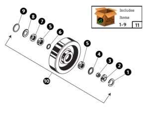 Asv Pt30 10 Bogie Wheel And Bearing Kit Diagram Unearthed Parts Asv Pt30 10 Bogie Wheel And Bearing Kit Diagram Unearthed Parts