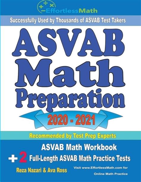 Asvab Math Preparation 2020 2021 Asvab Math Workbook 2 Full Length Asvab Math Preparation 2020 2021 Asvab Math Workbook 2 Full Length