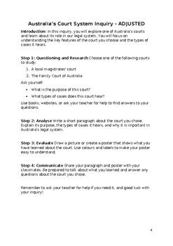 Australian Court System Year 9 Civics And Citizenship Our