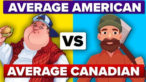 Average American Vs Average Canadian How Do You Compare People Average American Vs Average Canadian How Do You Compare People