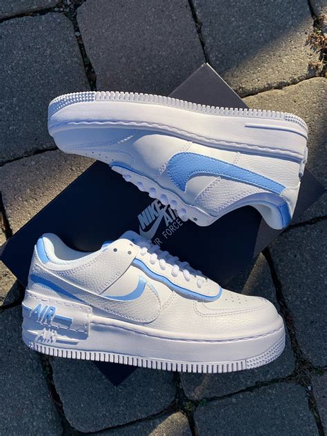 Baby Blue Shadow Custom Air Force 1 S Af1s Baby Blue Shadow Custom Air Force 1 S Af1s