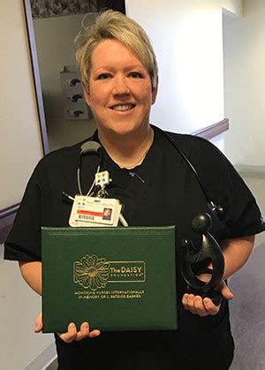 Baptist Health Floyd Nurse Receives National Daisy Award Baptist Health Floyd Nurse Receives National Daisy Award