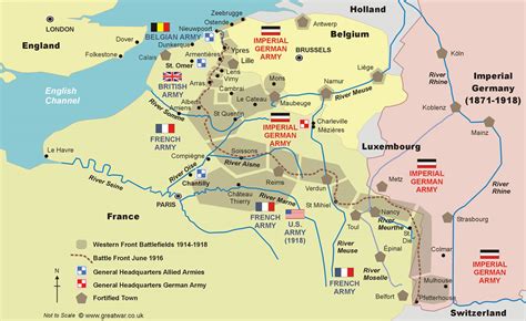 Battles Of The Western Front 1914 1918 Battles Of The Western Front 1914 1918