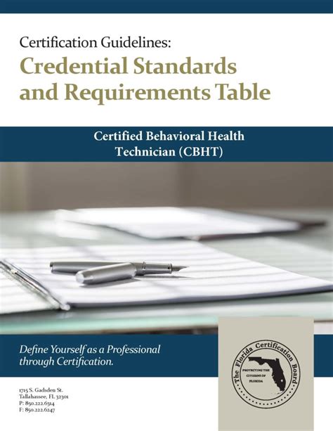 Behavioral Health Technician Certification