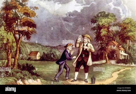 Benjamin Franklin Expericen In Battle