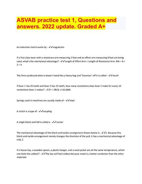 Best Asvab Practice Test