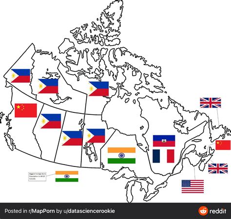 Biggest Foreign Born Population In Each Canadian Province 2016 Census Biggest Foreign Born Population In Each Canadian Province 2016 Census